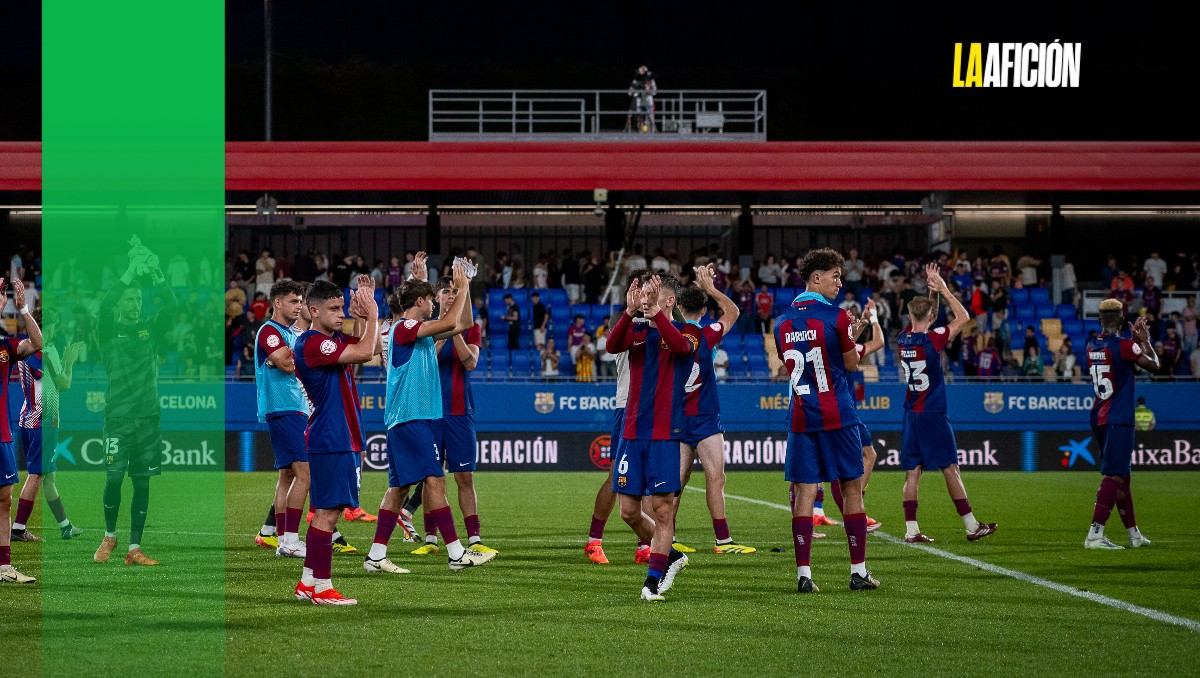 ¿Qué necesita el Barcelona B de Rafa Márquez para lograr el ascenso? (X @FCBarcelonaB)