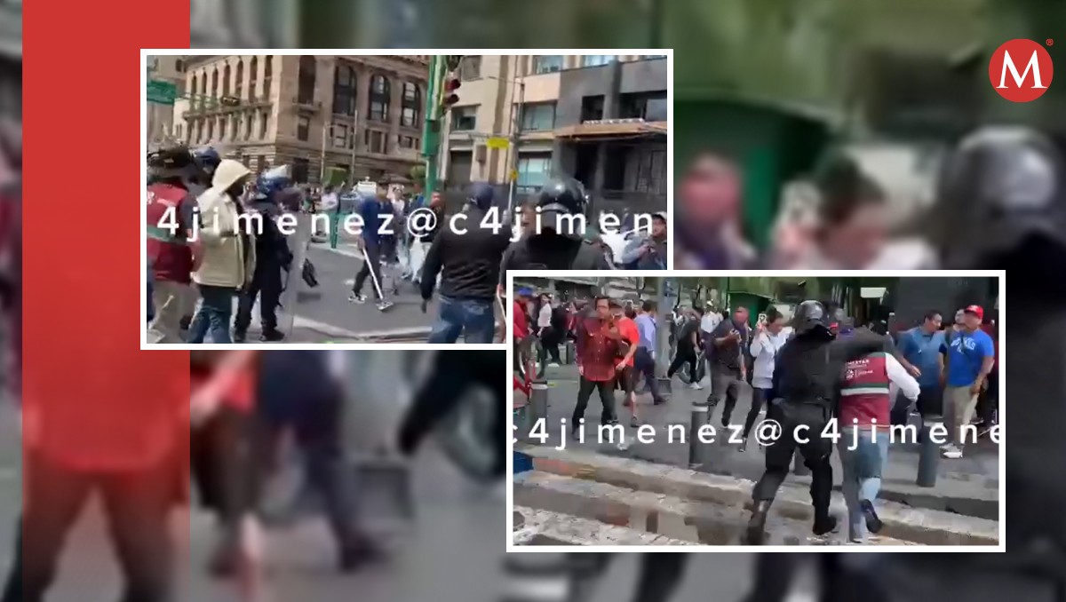 La víctima resultó con una herida de 7 cm. (Fotos: Capturas @c4jimenez)