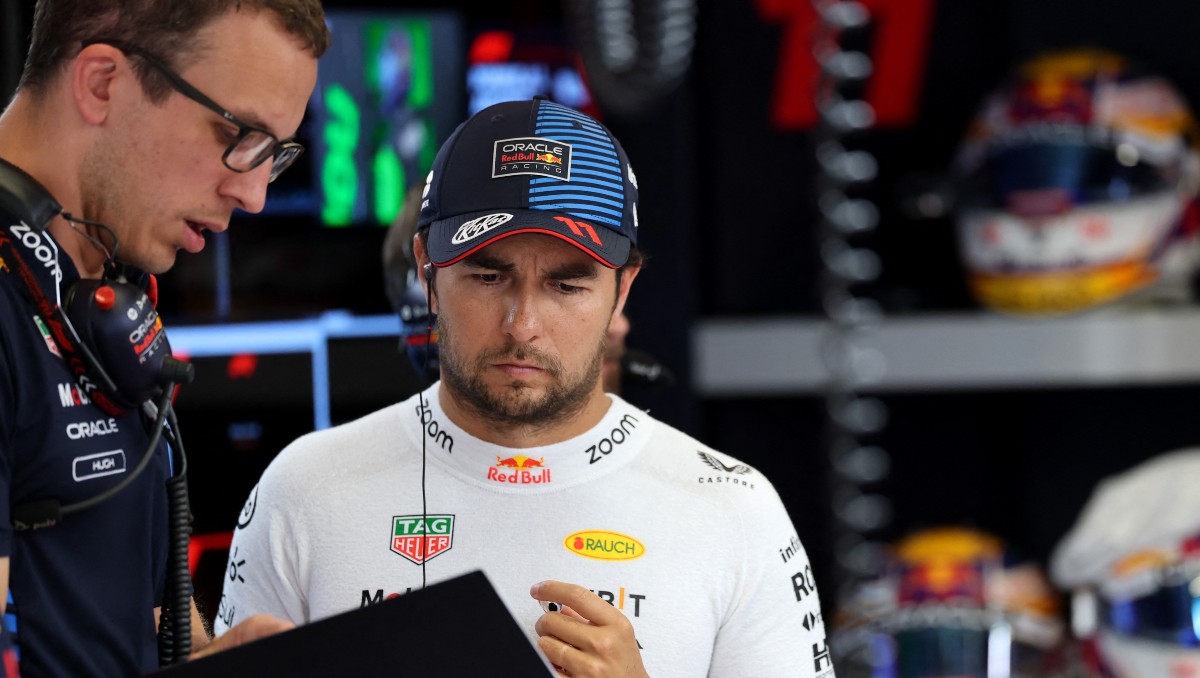 Checo Pérez reconoce mala estrategia en el GP de España (Reuters)