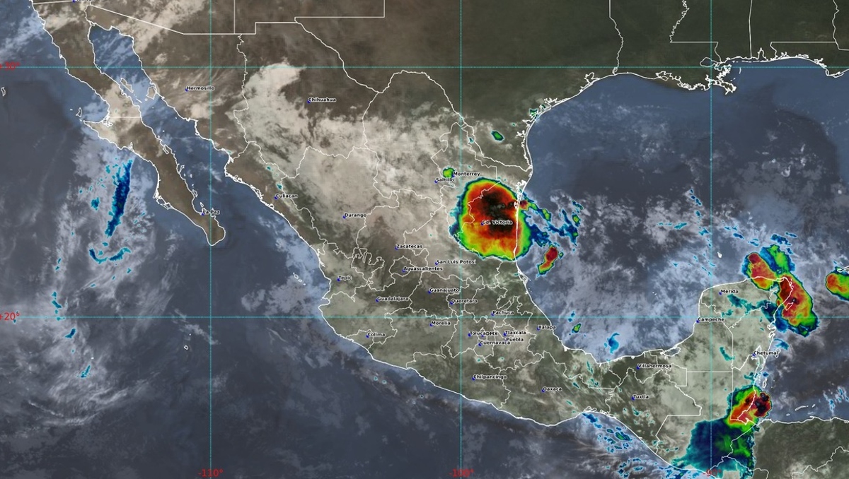 La Conagua vigila el desarrollo de un posible ciclón tropical en el Golfo de México. | SMN