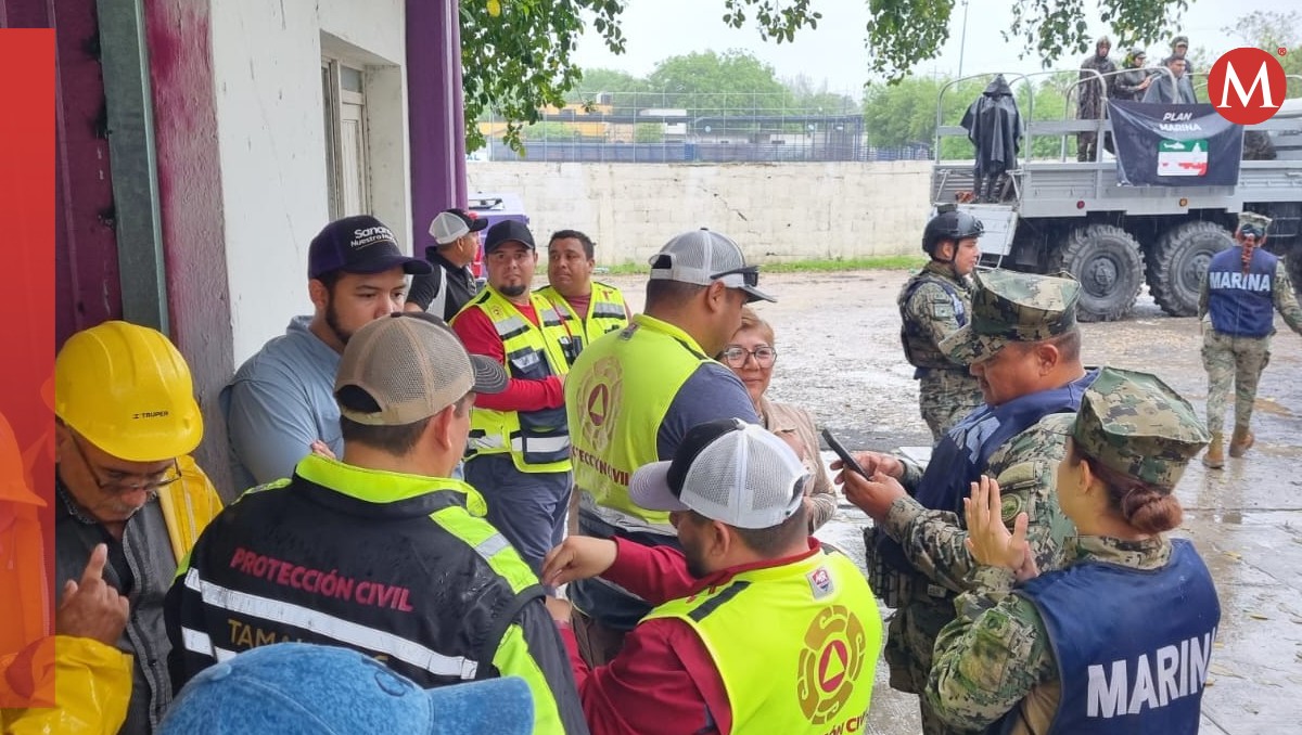 Protección Civil Tamaulipas supervisa zonas afectadas por lluvias en Soto La Marina
