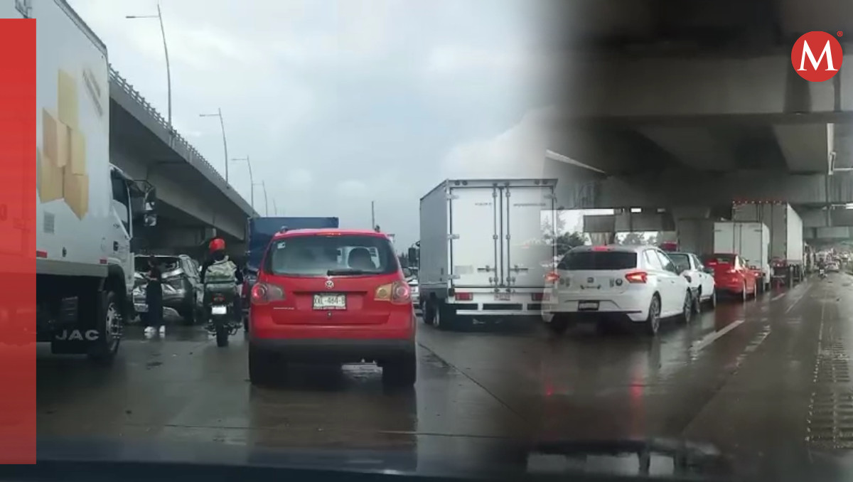 Accidentes en la México-Puebla HOY 24 de junio de 2024