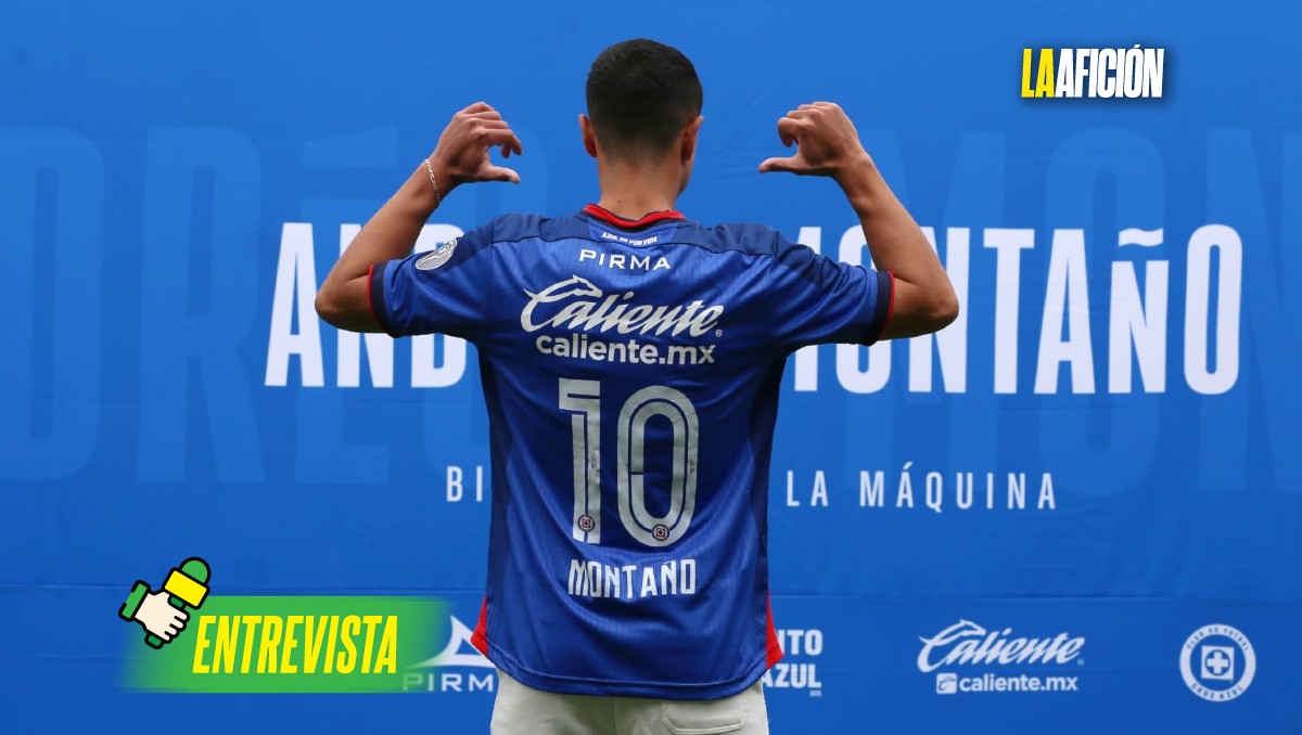 Andrés Montaño recibió la 'bendición' del 'Chaco' Giménez para usar la '10' de Cruz Azul (Ariana Pérez)