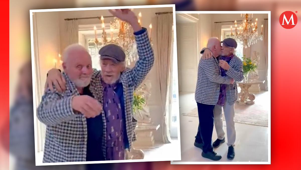 Anthony Hopkins celebra la mejor de salud de Ian McKellen con un tierno baile. (Foto: @anthonyhopkins)