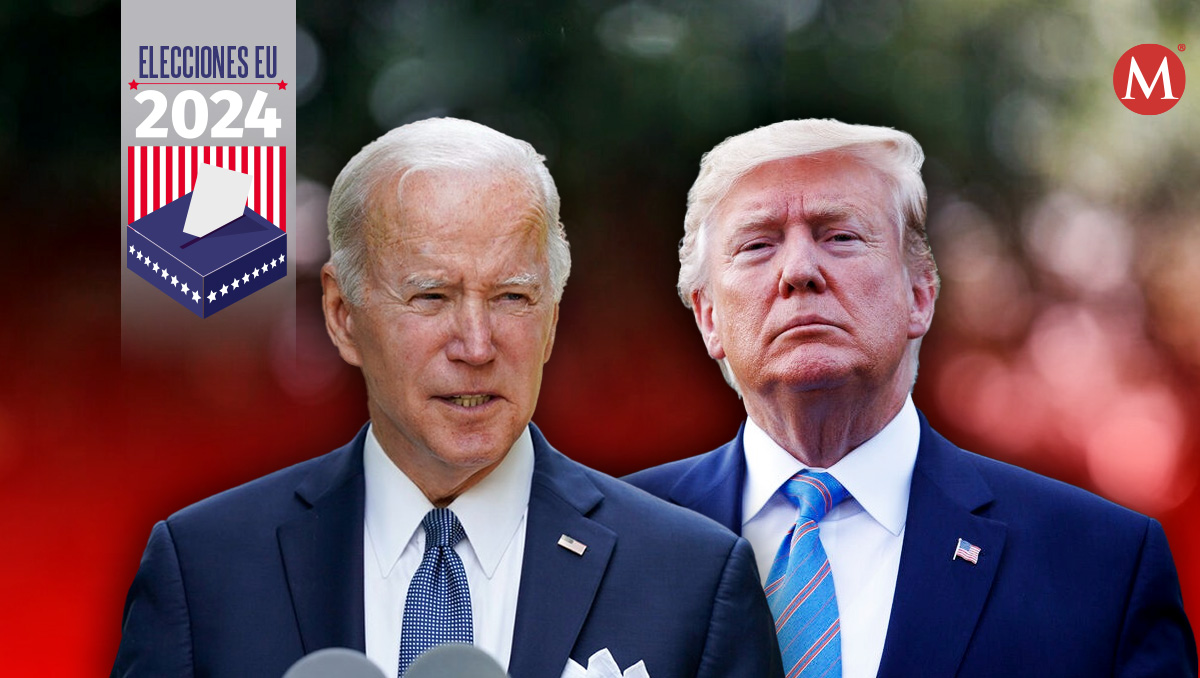 Biden y Trump se enfrentan cara a cara en el segundo debate presidencial.