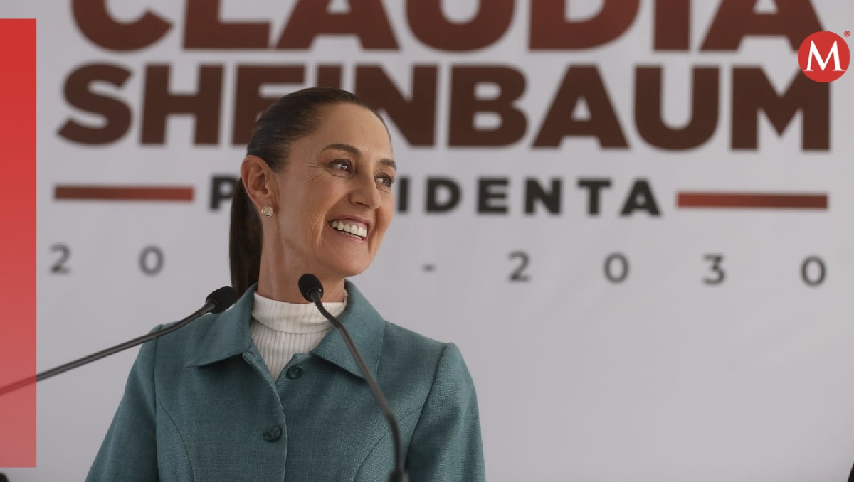Claudia Sheinbaum, virtual presidenta electa, en la conferencia de hoy en la Ciudad de México. | Araceli López