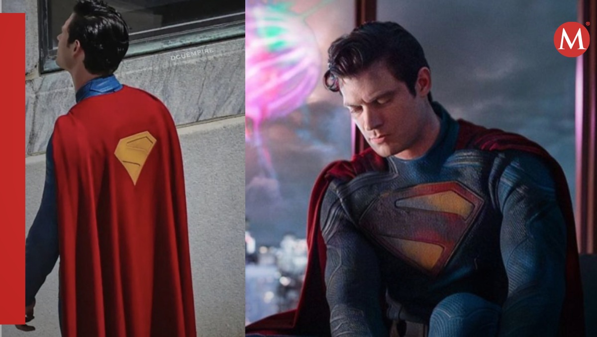 Se filtran nuevas imágenes de la película de Superman dirigida por James Gunn y del  actor David Corenswet con el traje