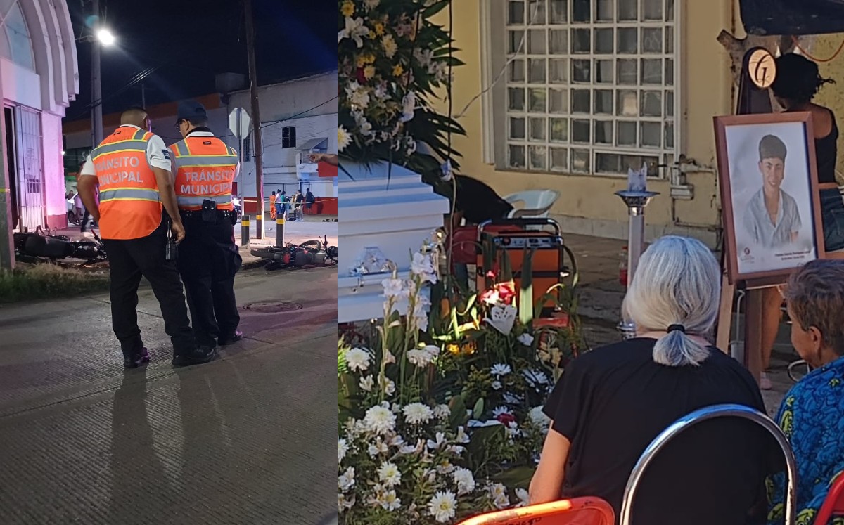 El joven murió la noche del sábado en un accidente al poniente de Torreón. l Especial