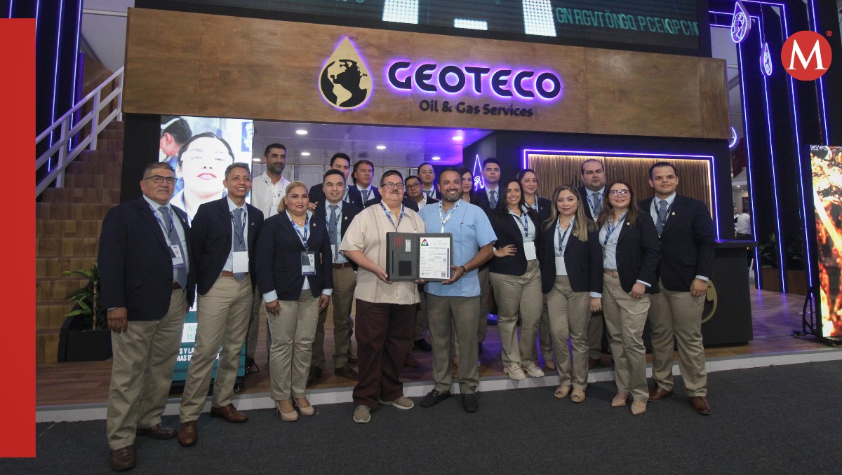 En el marco del Congreso del Petróleo, Geoteco recibió certificaciones de calidad. (Yazmín Sánchez)