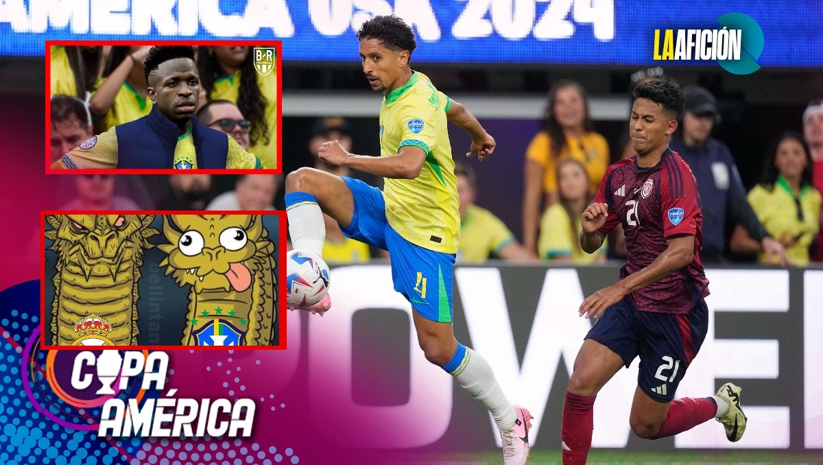 Memes se 'burlan' de Brasil por no poderle anotar a Costa Rica en su debut en Copa América (AP)