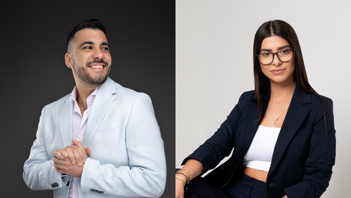 Pocho Pereira y Erika Rodríguez en Mapa Broker