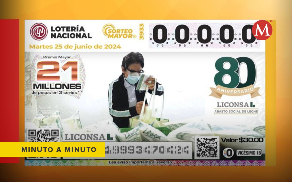 Un cachito del Sorteo Mayor tiene un costo de 30 pesos y puedes ganar hasta 350 mil pesos | MILENIO