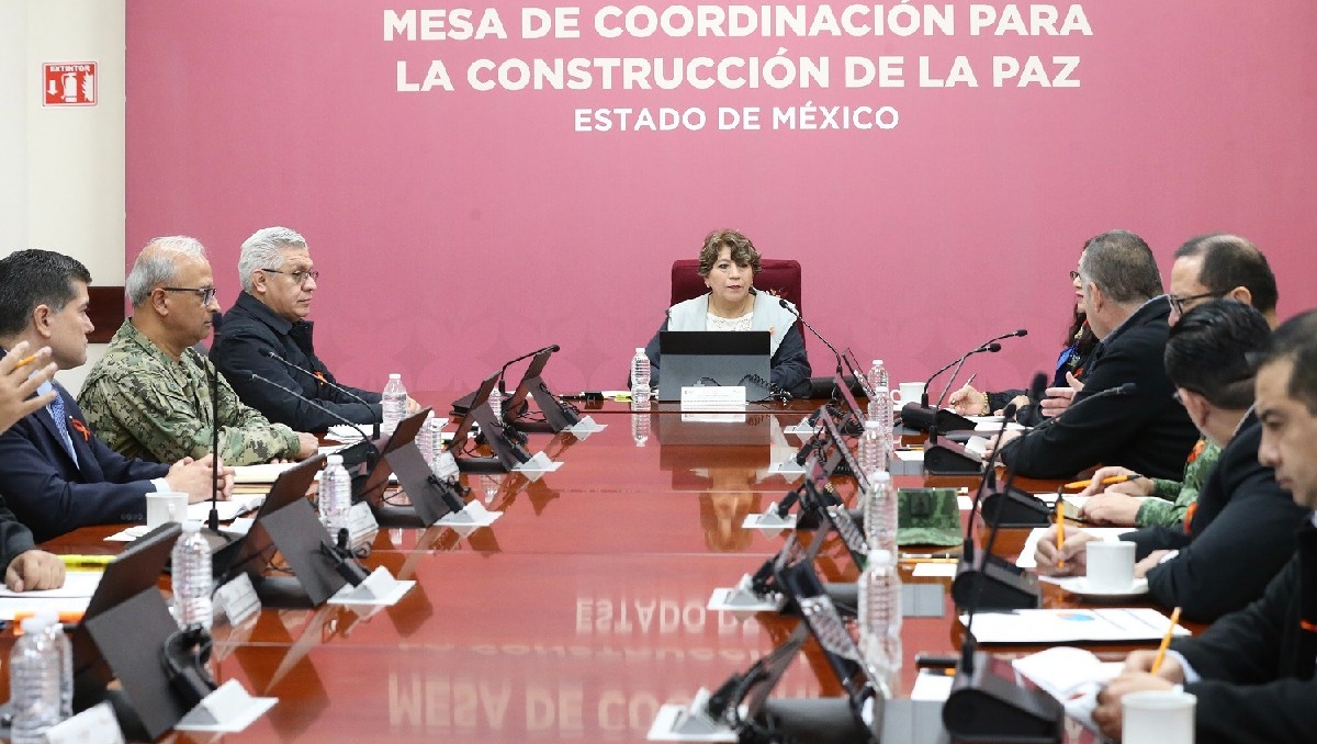 Delfina Gómez informa disminución en el delito de secuestro. Foto: (Especial)