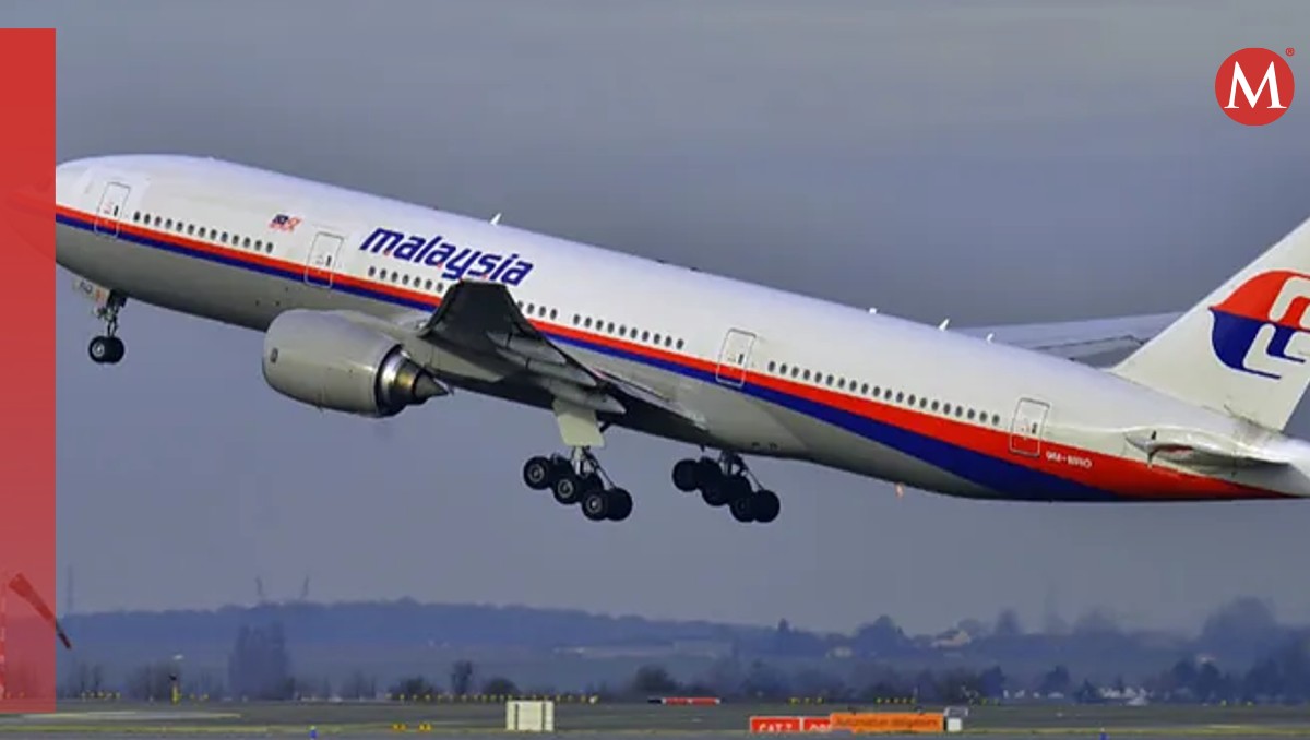 El Boeing 777 de Malaysia Airlines desapareció en 2014. | Especial