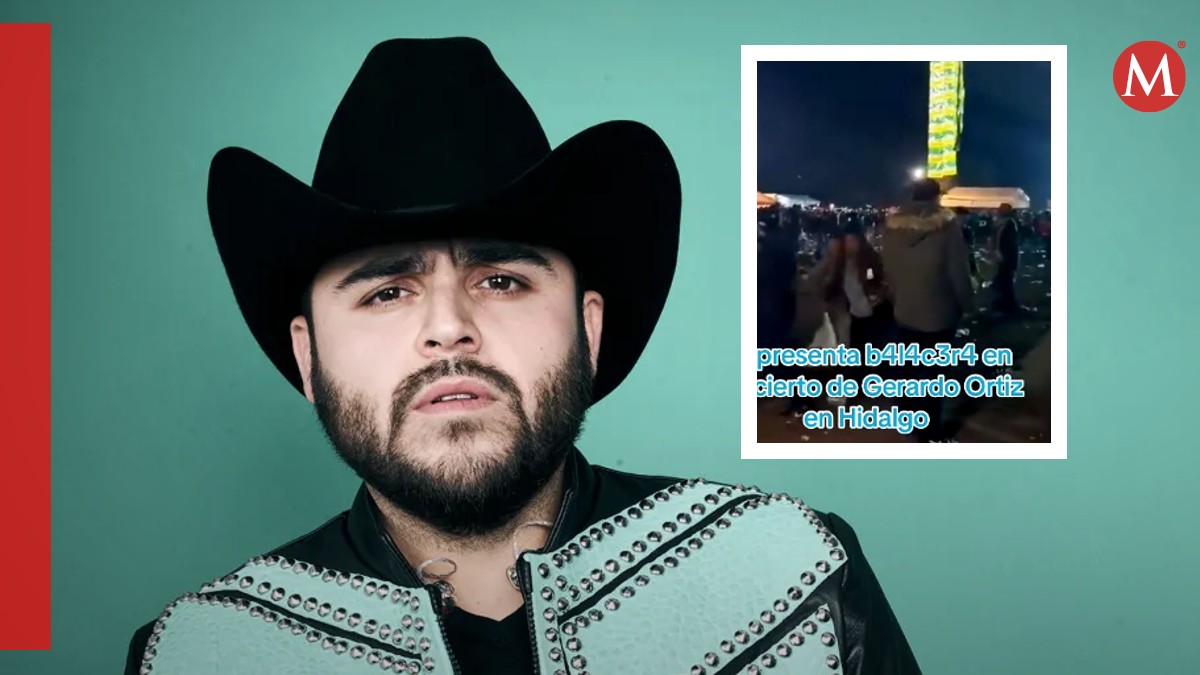 Gerardo Ortiz: balacera en concierto. | ESPECIAL