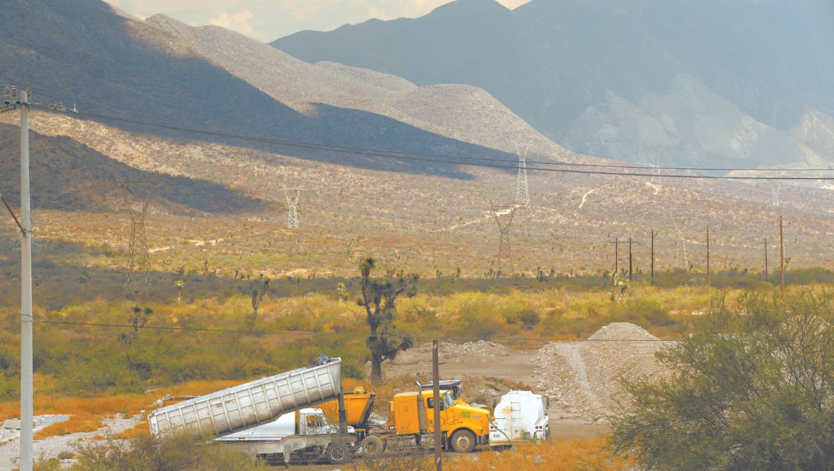 La Gigafactory se tiene proyectada para estar a un costado de la carretera a Saltillo, en Santa Catarina. Roberto Alanís