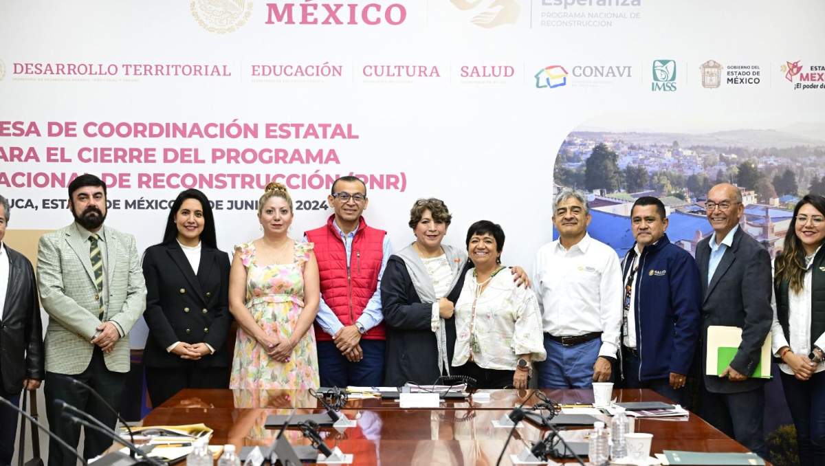 El Gobierno del Estado de México dio seguimiento a las obras de reconstrucción| Especial