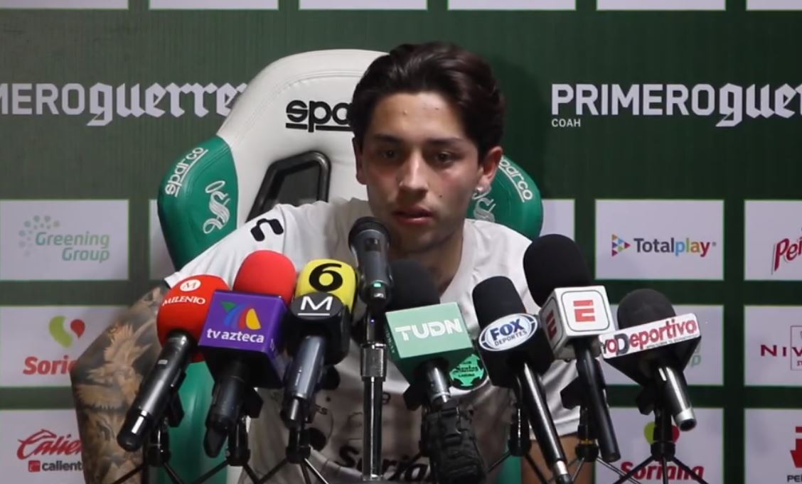 Jordan Carrillo en rueda de prensa. | Especial