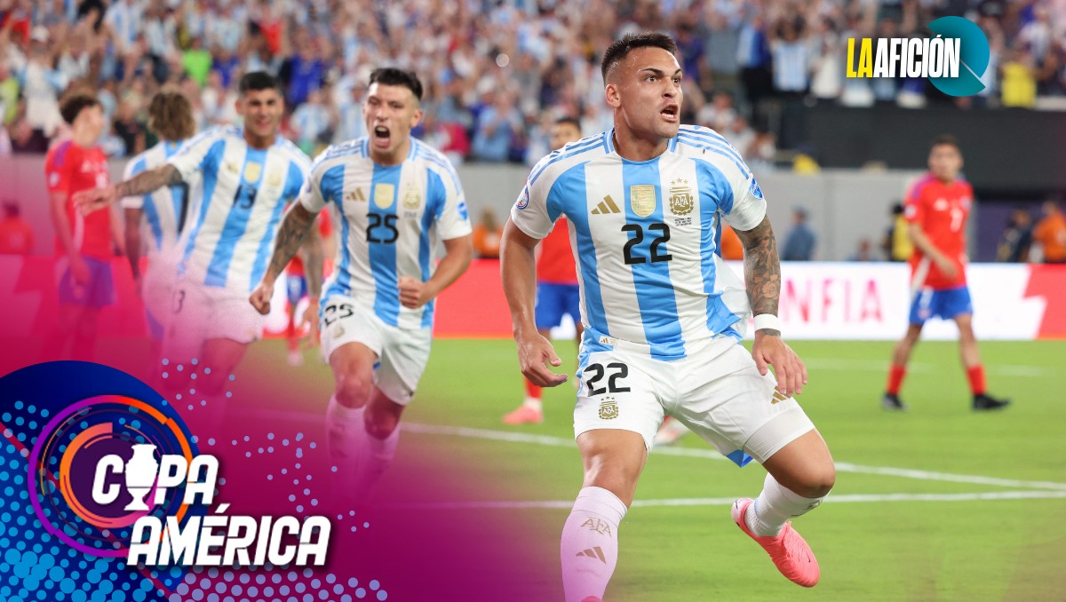 Lautaro Martínez mete a Argentina a los cuartos de Copa América 2024 (AFP)