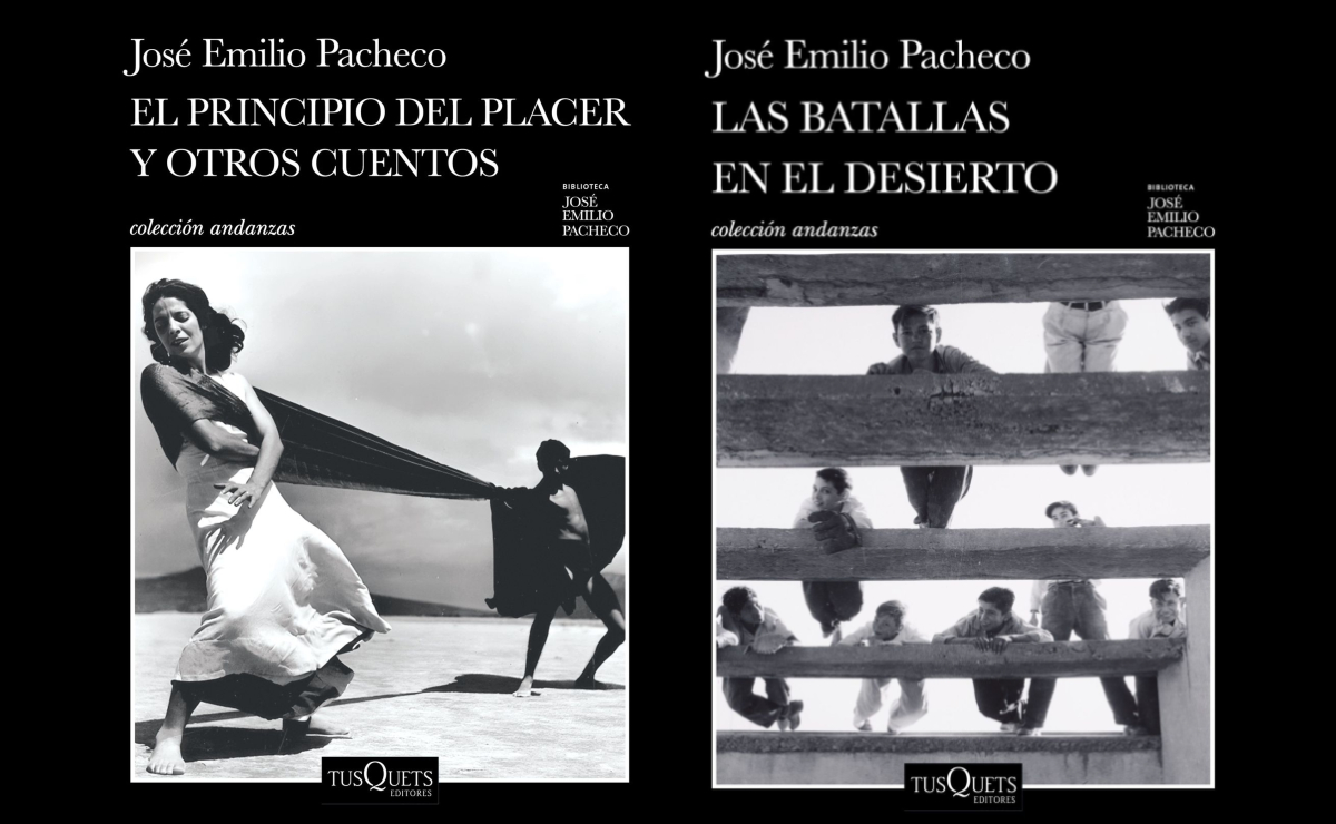 Entre los primeros títulos de la colección están 'El principio del placer y otros cuentos' y 'Las batallas en el desierto'. (Foto: Especial)