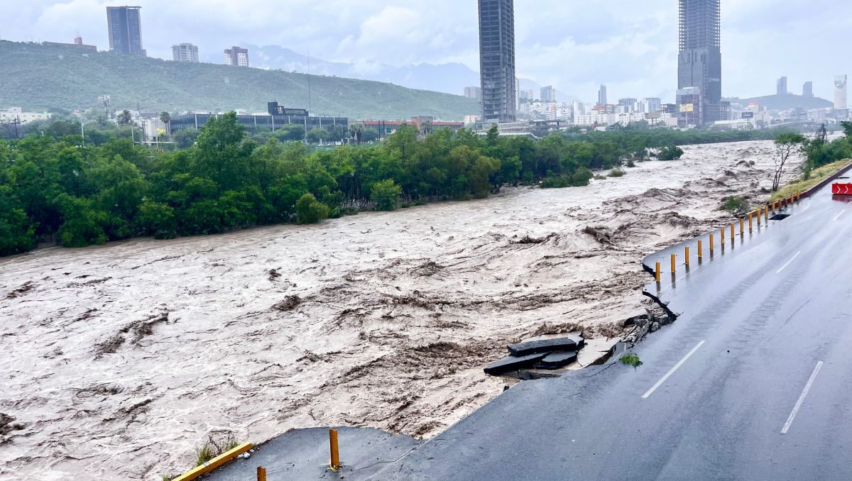 Tormenta tropical 'Alberto' dejó daños en Nuevo León. Jorge López