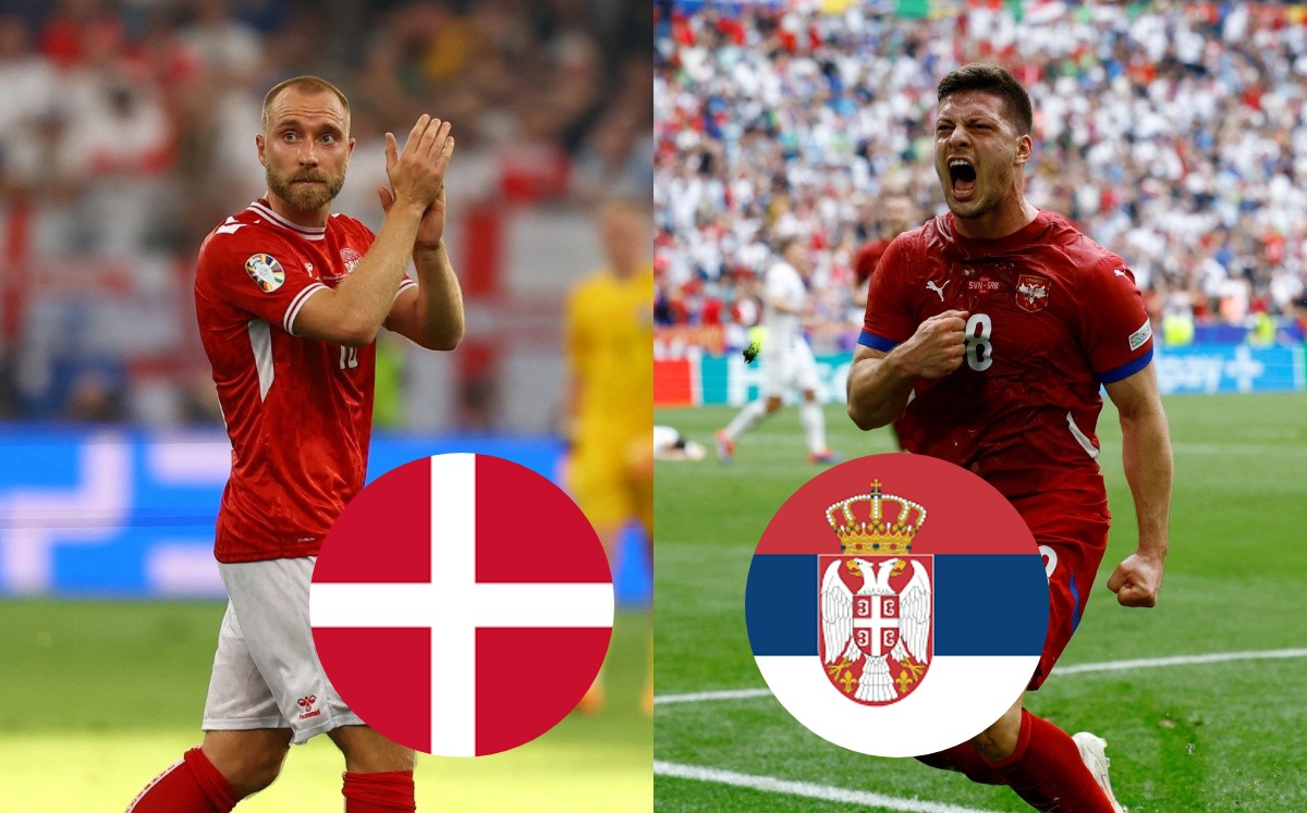 ¿Dónde ver EN VIVO Dinamarca vs Serbia? Jornada 3 fase de grupos Eurocopa 2024 (Reuters)