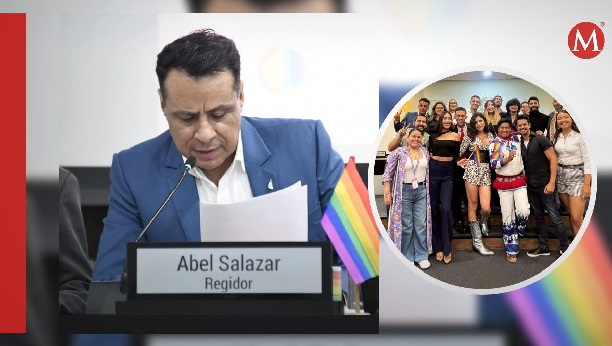 Abel Salazar fue parte del cabildo diverso en Zapopan (Fotos: Especial | Diseño: Milenio)