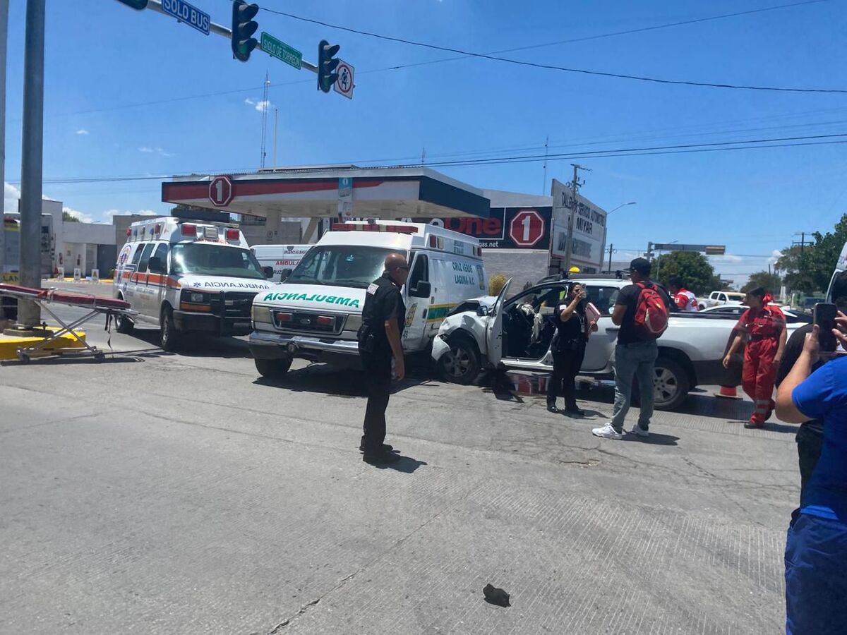 Accidente en Torreón.