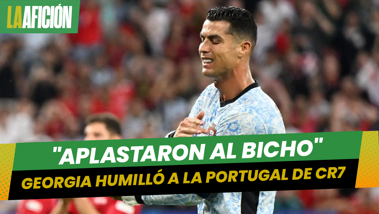 Campanada en la Eurocopa, Georgia se clasificó y venció a la Portugal de Cristiano Ronaldo