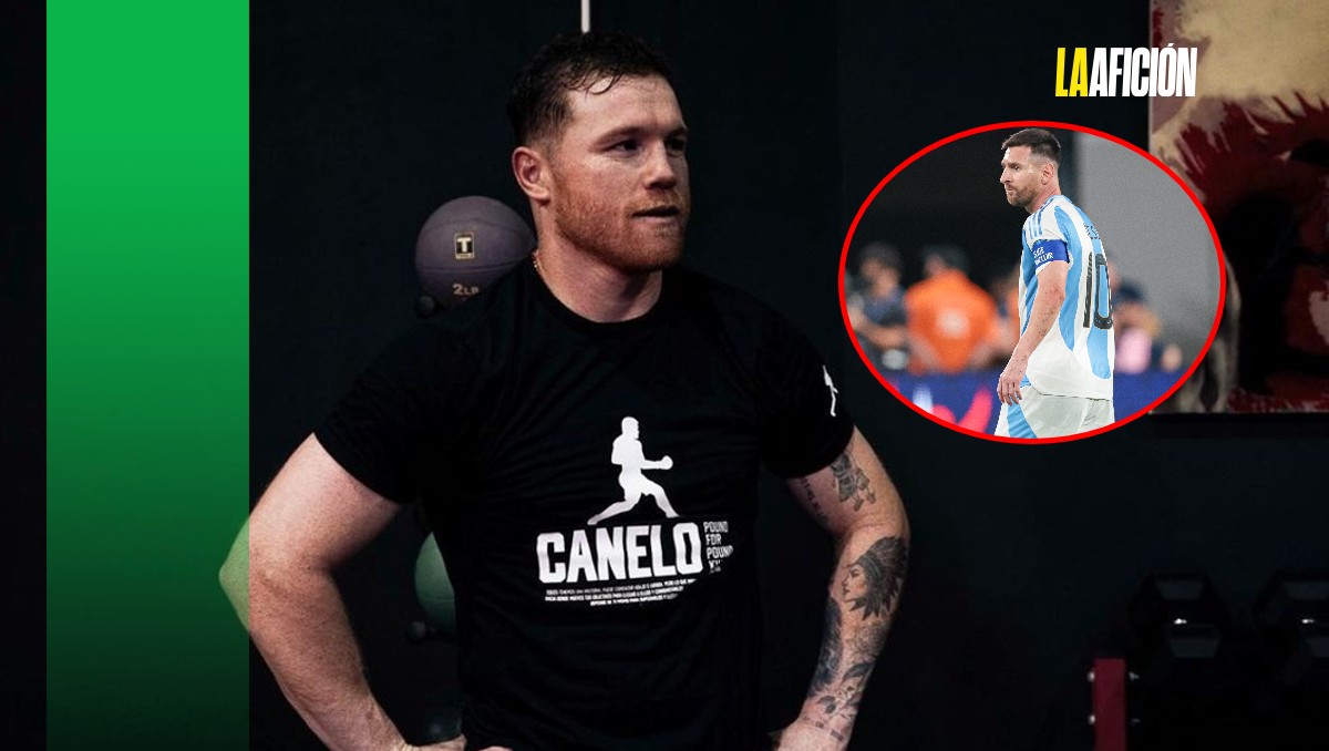 Canelo Álvarez se arrepiente por amenazar a Messi (Instagram: @canelo)