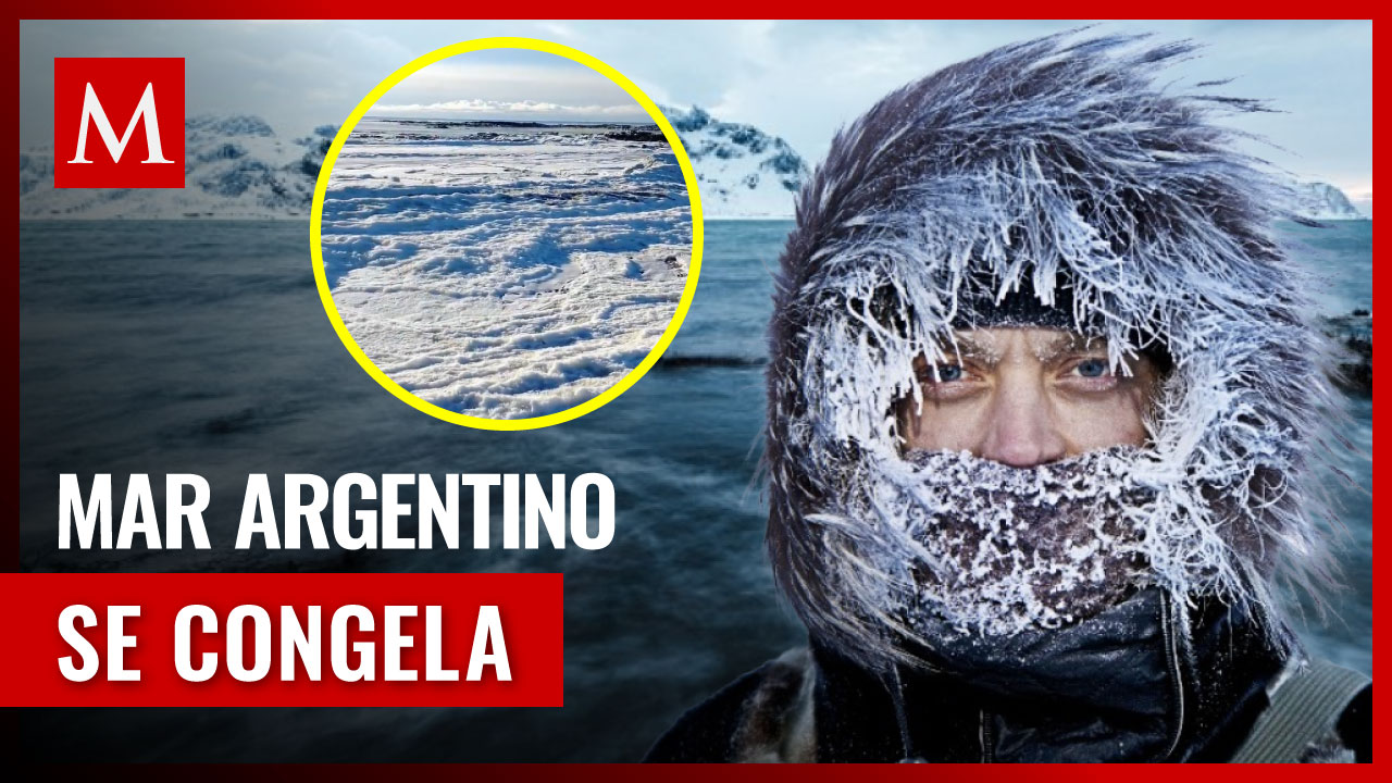 Capturan fenómeno inusual en las olas del mar argentino