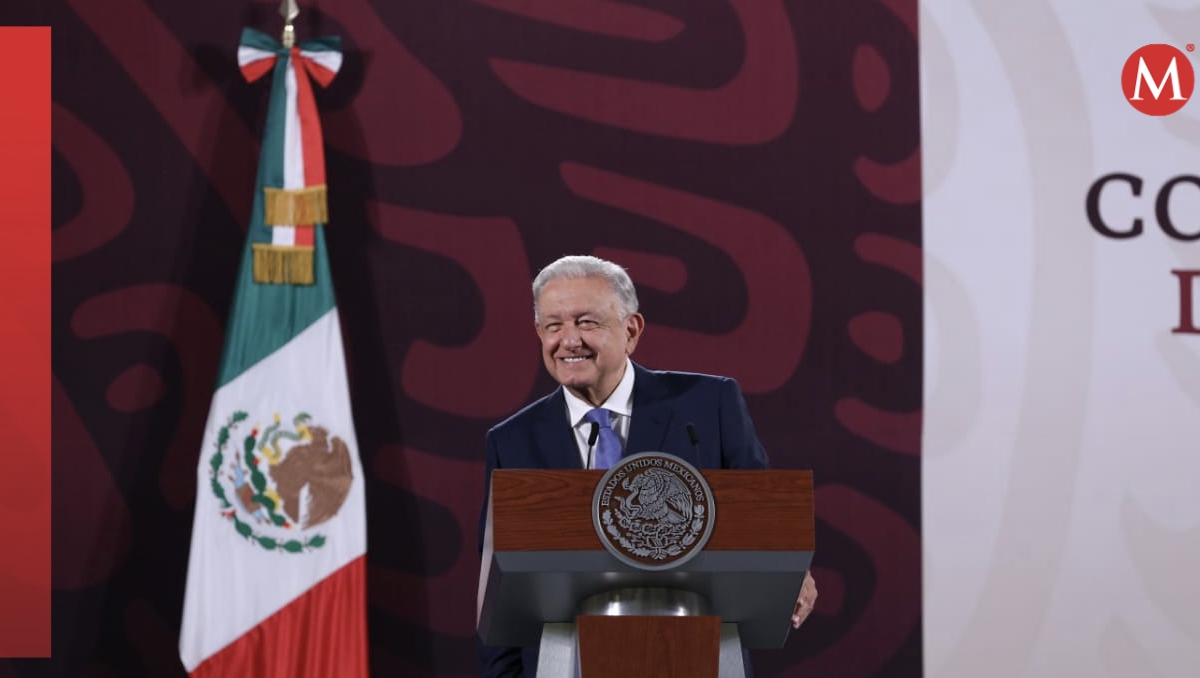 Conferencia mañanera del presidente López Obrador en Palacio Nacional hoy. | Ariana Pérez