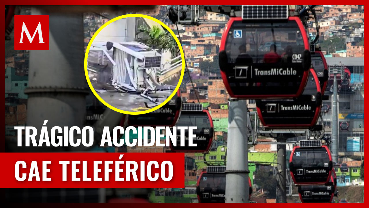 Fatal accidente en cabina de teleférico al desploma en Colombia