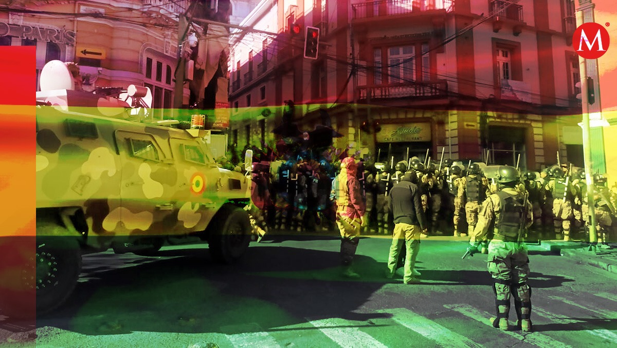 Golpe de estado en Bolivia |Diseño: Mauricio Ledesma