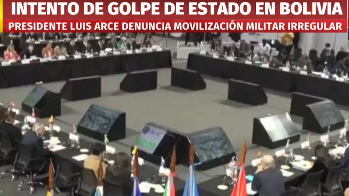 Luis Almagro, secretario general de la OEA condena las acciones del ejército Boliviano