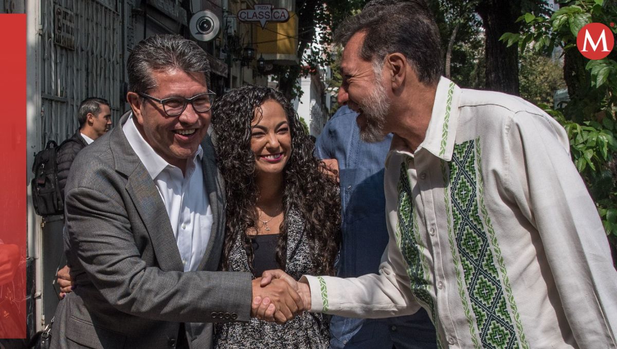 Ricardo Monreal y Gerardo Fernández Noroña en una reunión de legisladores. | Cuartoscuro