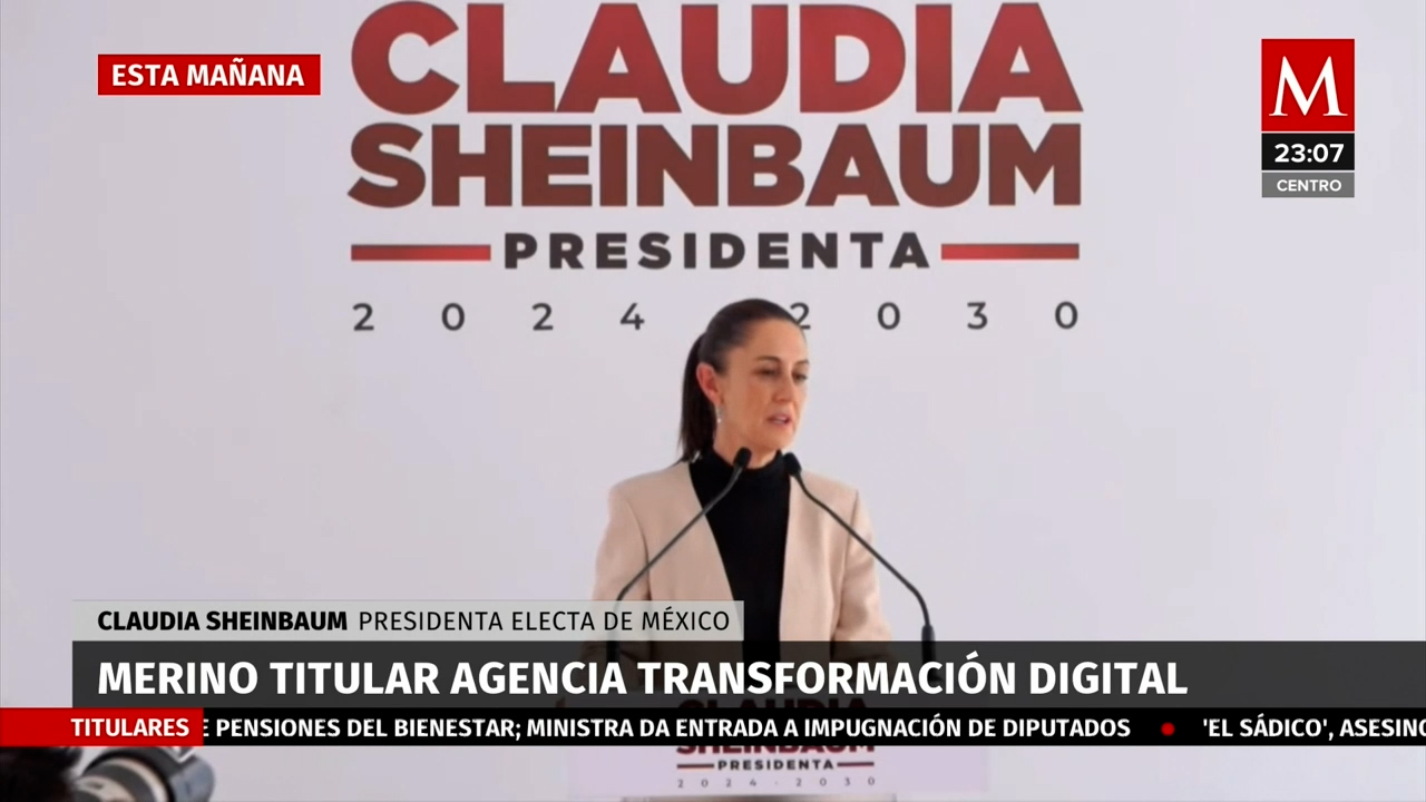 Claudia Sheinbaum nombra a José Antonio Merino titular de Agencia de Transformación Digital