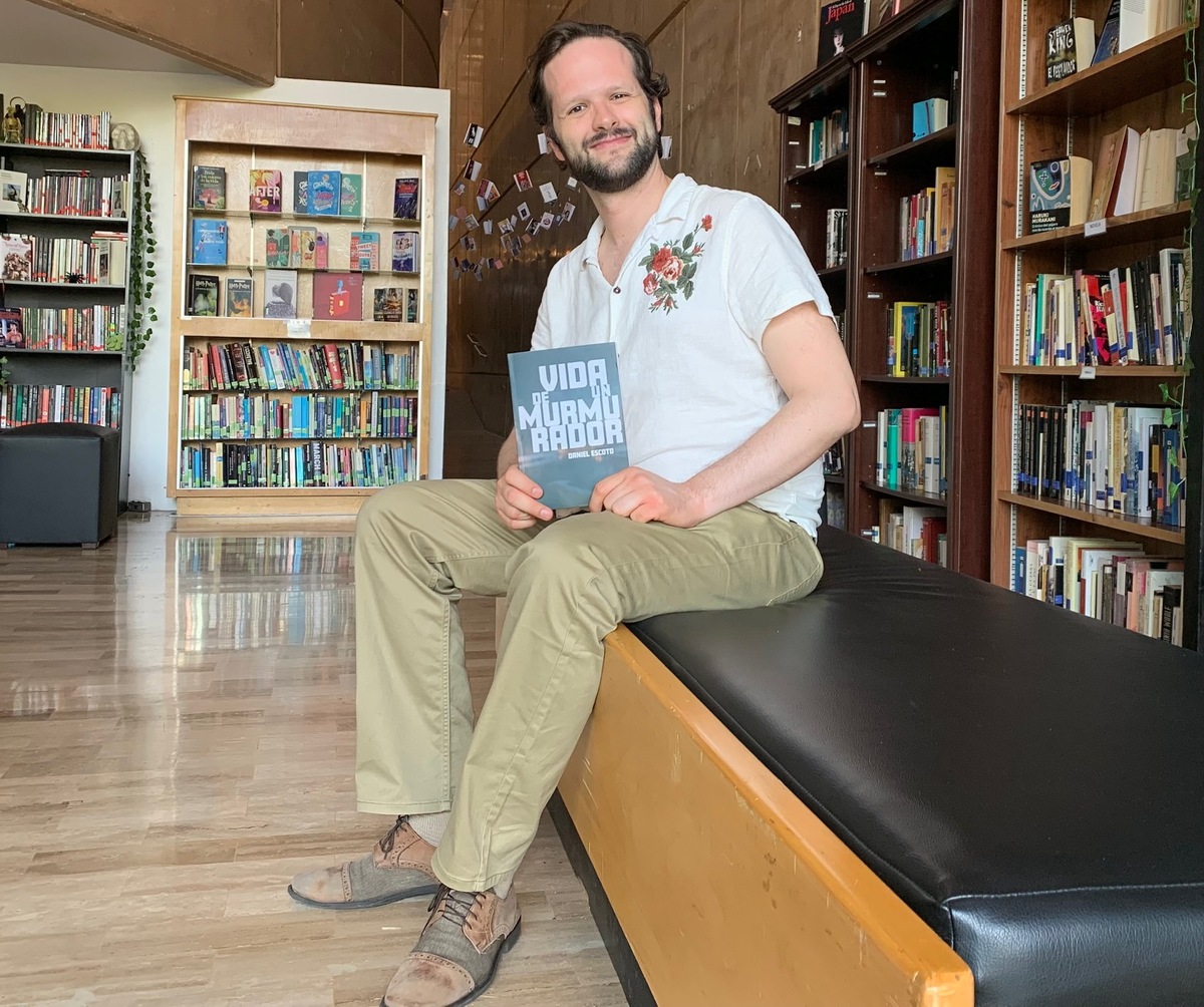 Daniel Escoto, escritor. (Foto: Vicente Gutiérrez)