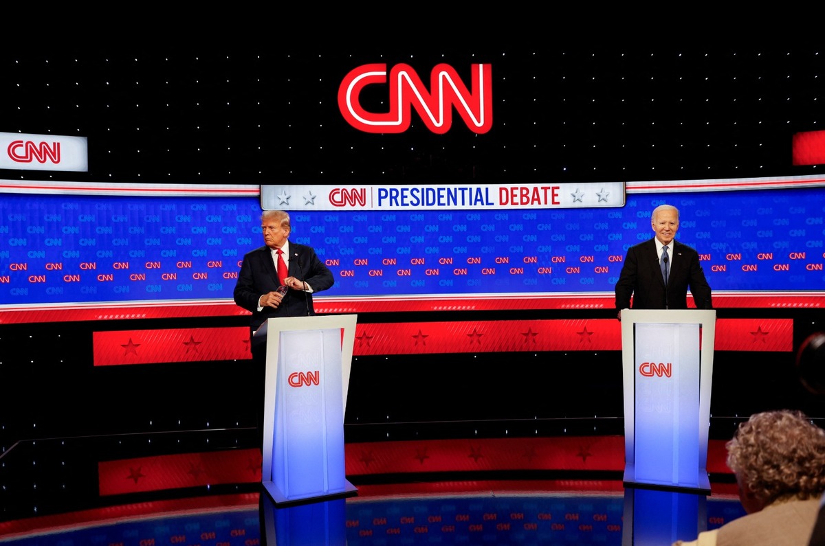 Debate entre Joe Biden y Donald Trump