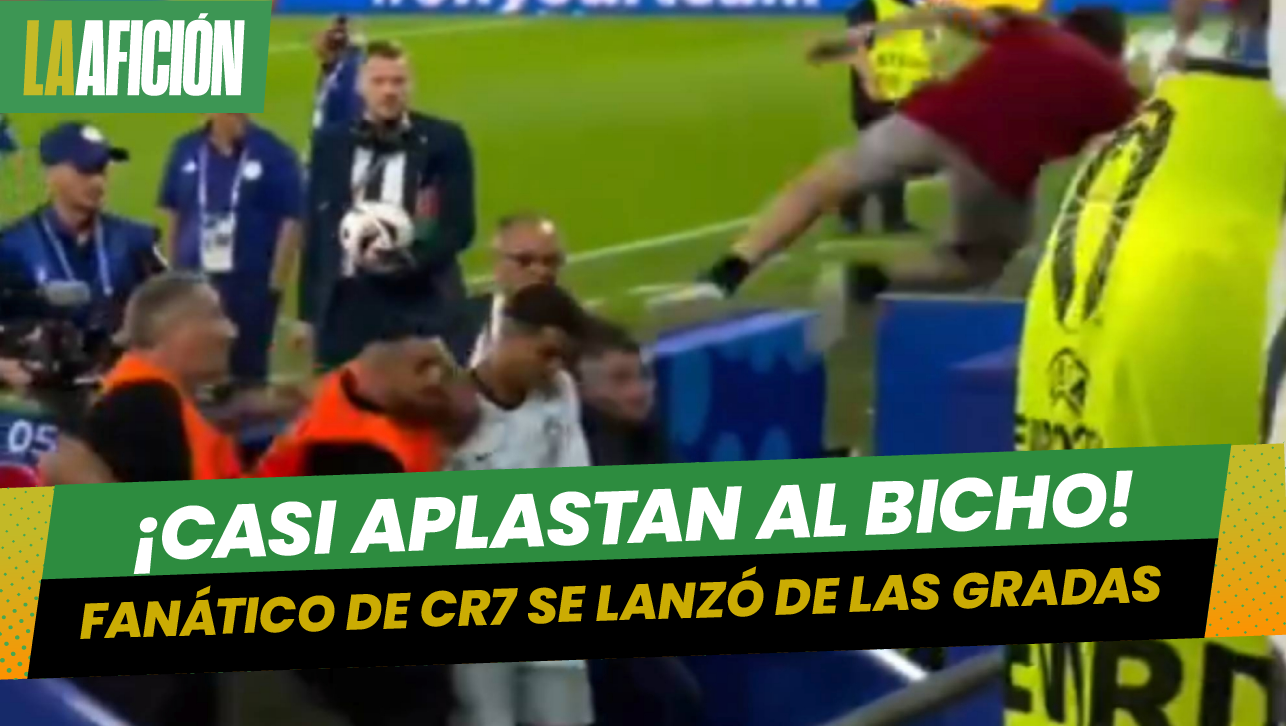 Fanático de Cristiano Ronaldo estuvo cerca de ser lesionarlo