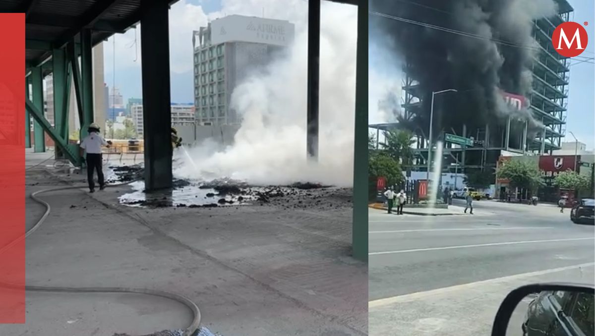 Los hechos ocurrieron en avenida Cuauhtémoc y calle Padre Mier en el Centro de Monterrey. Especial
