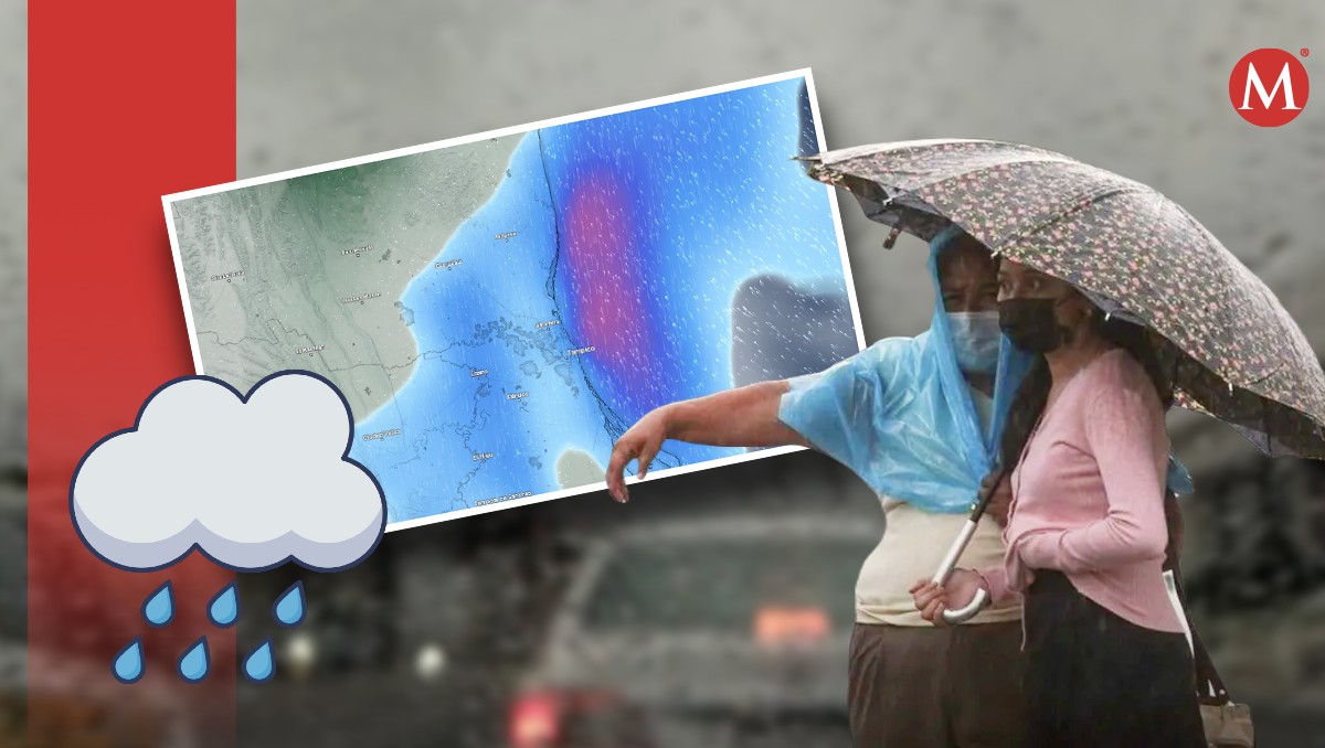 Pronóstico de lluvia para Tampico. (Especial)