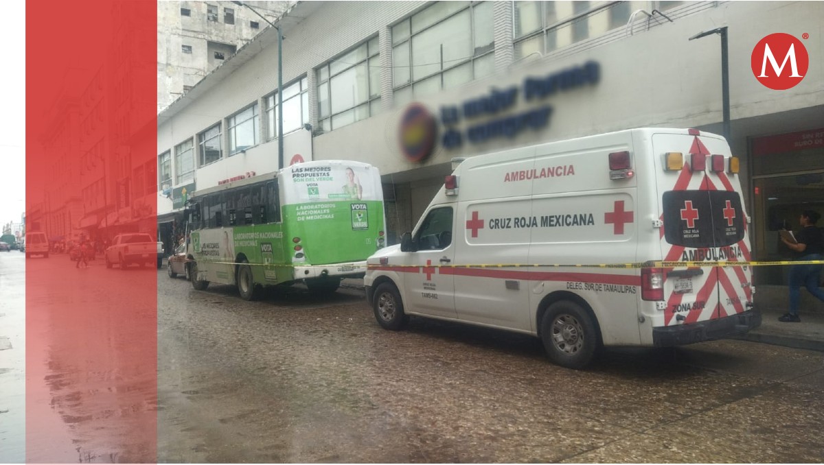 Abuelita muere atropellada en la zona centro de Tampico