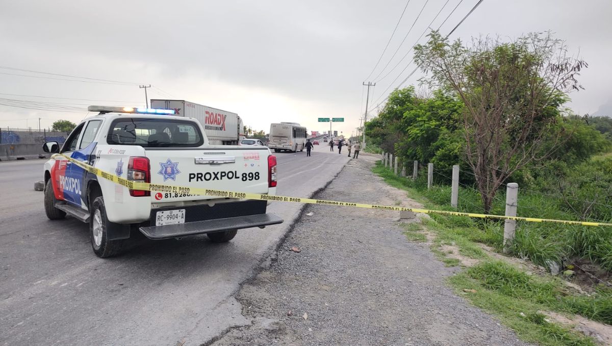 La brecha que conecta con la colonia Valle de San Francisco fue acordonada por las autoridades. Agustín Martínez