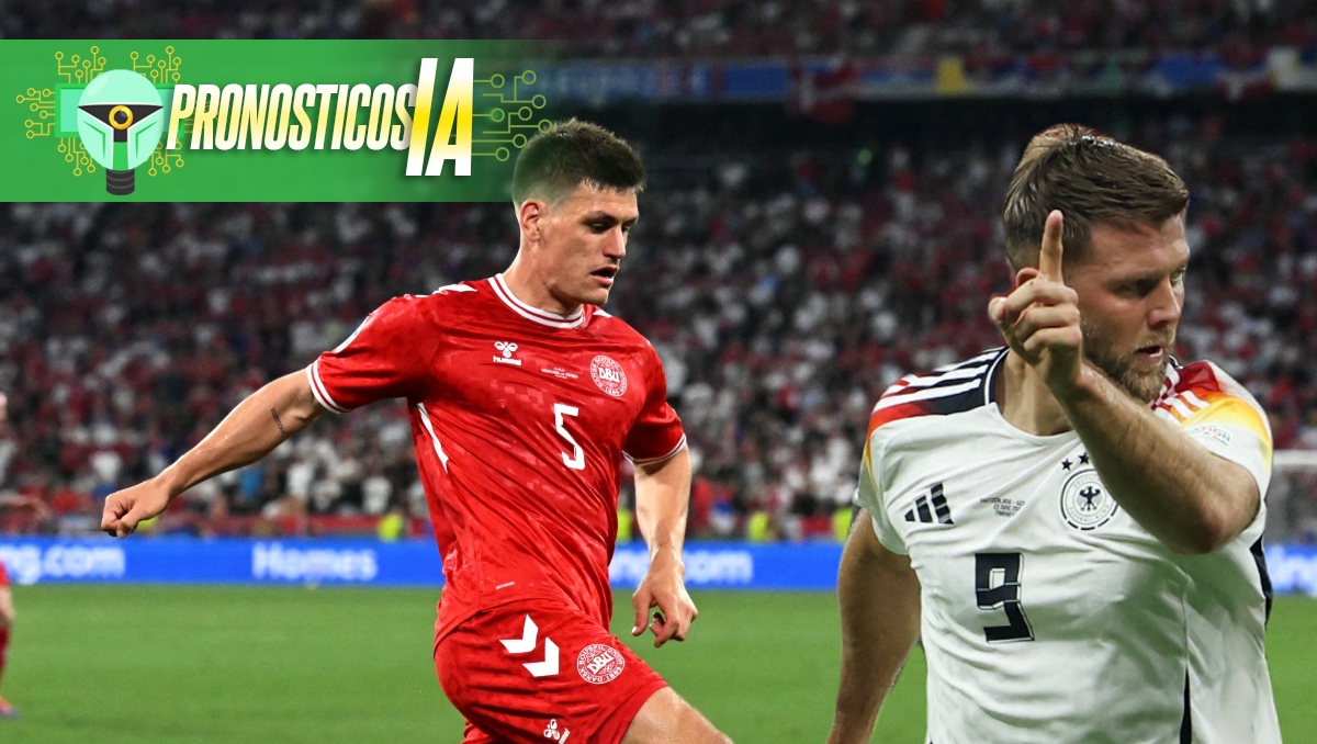 IA pronostica resultado del partido entre Alemania vs Dinamarca en octavos de la Eurocopa 2024 (AFP/Reuters)