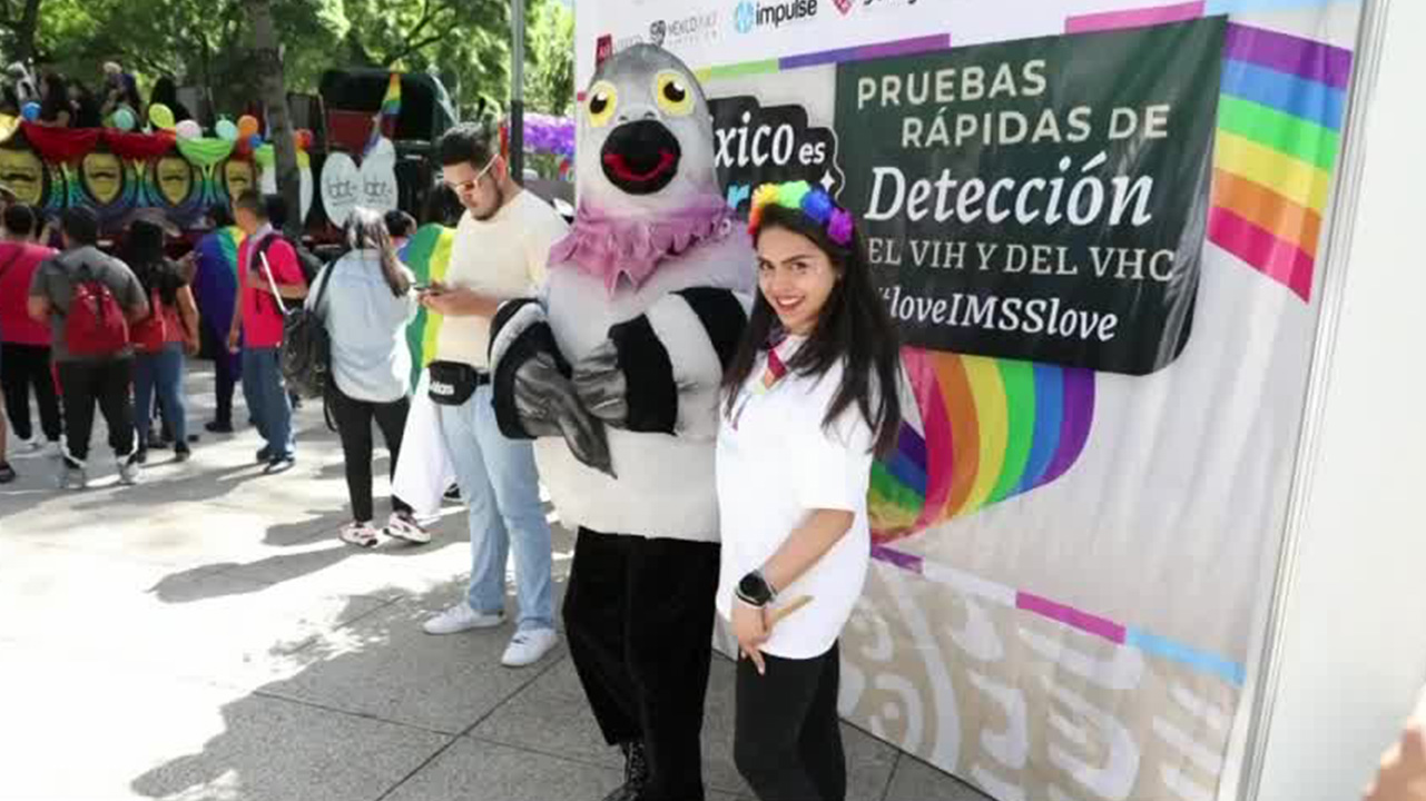 El IMSS estará presente en la Marcha del Orgullo 2024 en la Ciudad de México