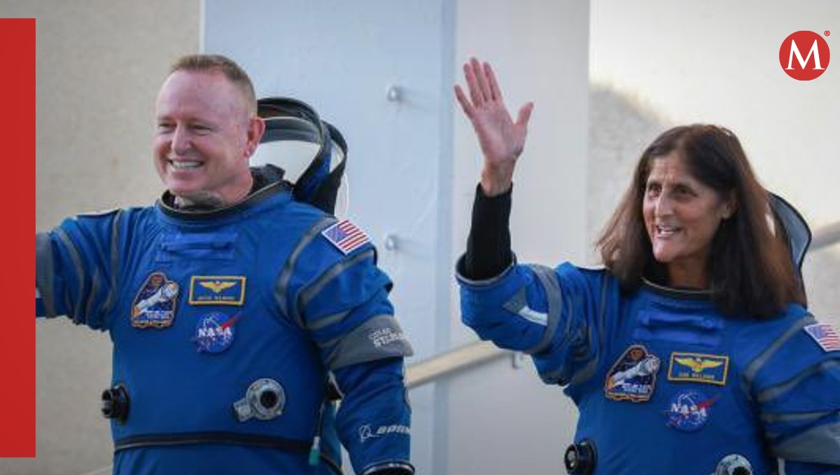Los astronautas de la cápsula Starliner de Boeing / Foto: X