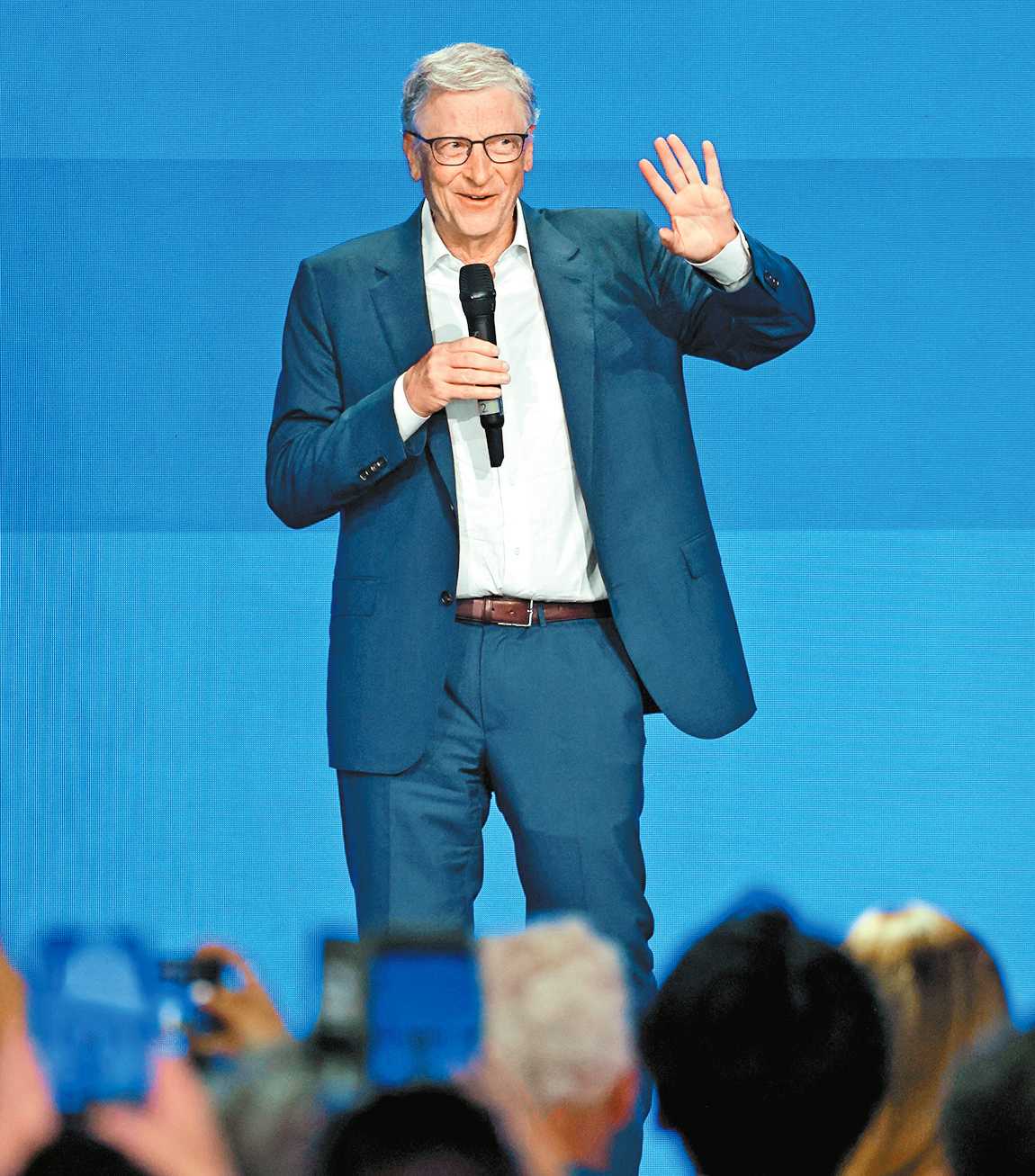El magnate participó en la Cumbre Breakthrough Energy, celebrada en Londres. Reuters