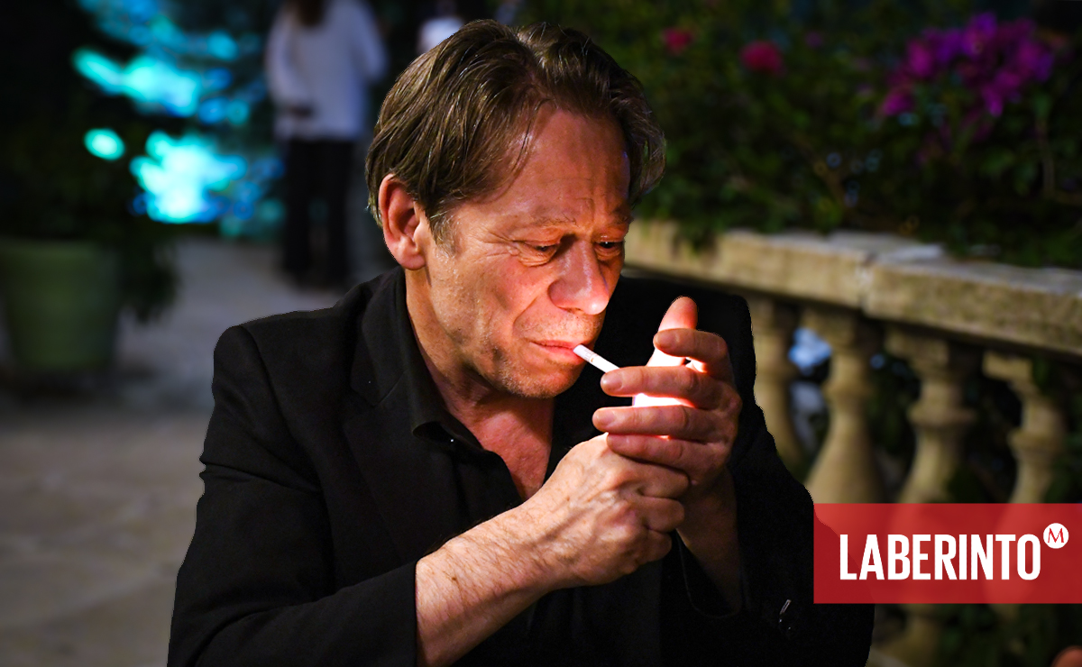 Mathieu Amalric recibió la la Medalla Filmoteca en la más reciente edición del Ficunam. (Foto: Juan Carlos Aguilar)
