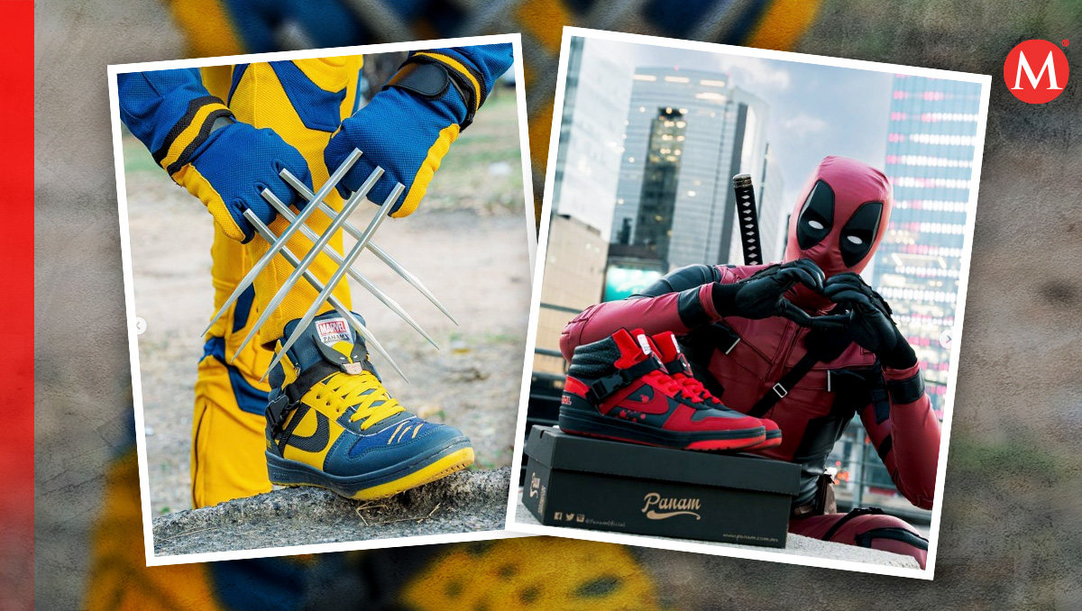 PANAM estrena tenis con motivo del estreno de 'Deadpool&Wolverine'. Foto: @panamoficial